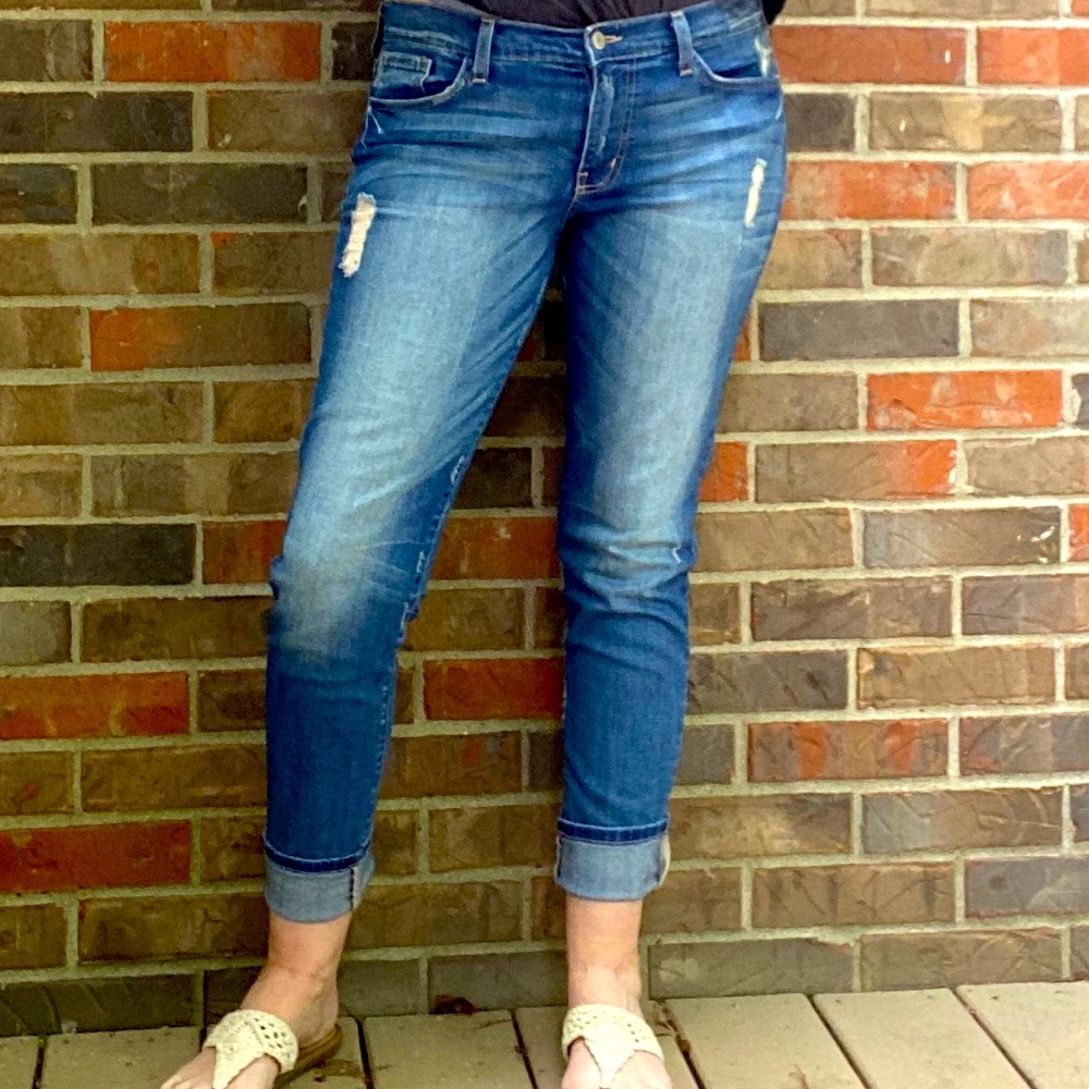 Flying Monkey Platinum Distressed Jeans